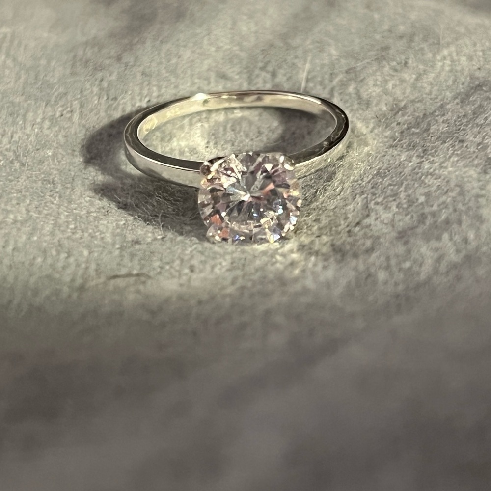 Beeline I Am sterling silver ring